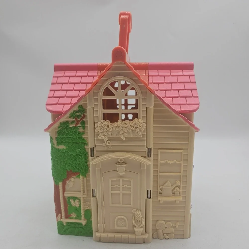 Vintage Fisher-Price Loving Family Sweet Streets Country Cottage Doll House 2000
